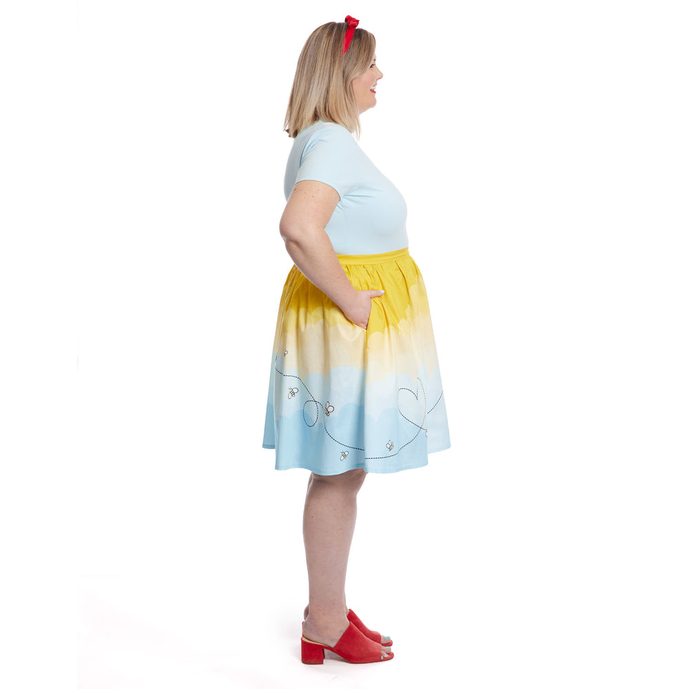 Stitch Shoppe Winnie the Pooh Piglet Kelly Fashion Top Full Length Side Model View-zoom