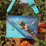 Pocahontas Just Around the Riverbend Crossbody Bag Lifestyle View