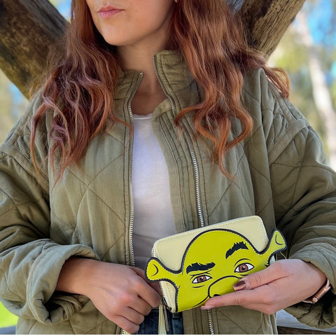 Exclusive - Shrek Cosplay Zip Around Wallet Lifestyle View