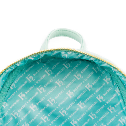 Fantastic Beasts Kowalski Bakery Mini Backpack Front View Inside Lining View