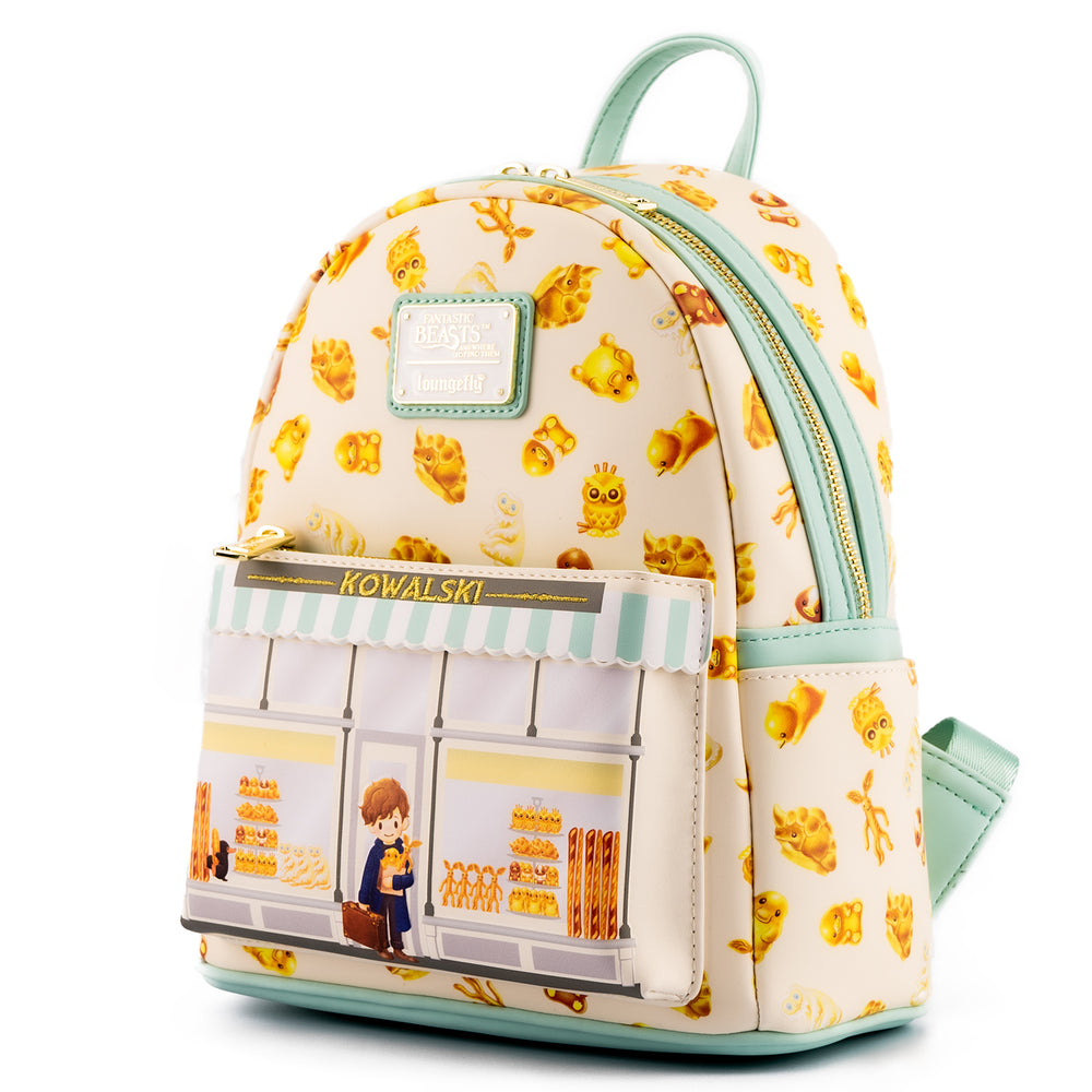 Fantastic Beasts Kowalski Bakery Mini Backpack Front View Side View-zoom