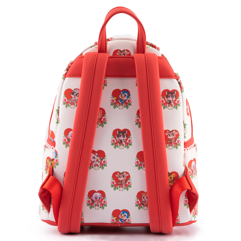 Funko by Loungefly Villainous Valentines Mini Backpack Back View-zoom