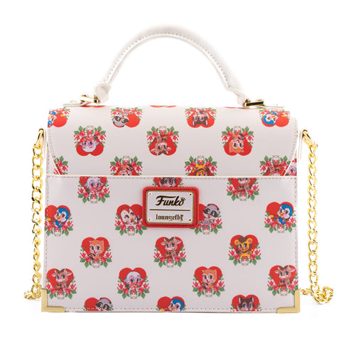 Funko by Loungefly Villainous Valentines Crossbody Bag Back View