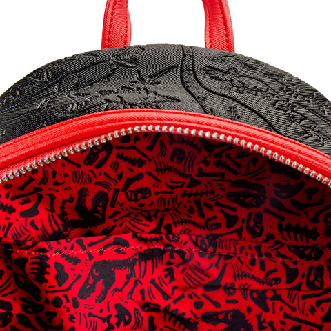 Jurassic Park Logo Mini Backpack Inside Lining View