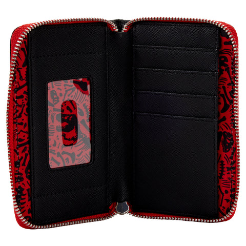 Jurassic Park Logo Zip Around Wallet Inside View