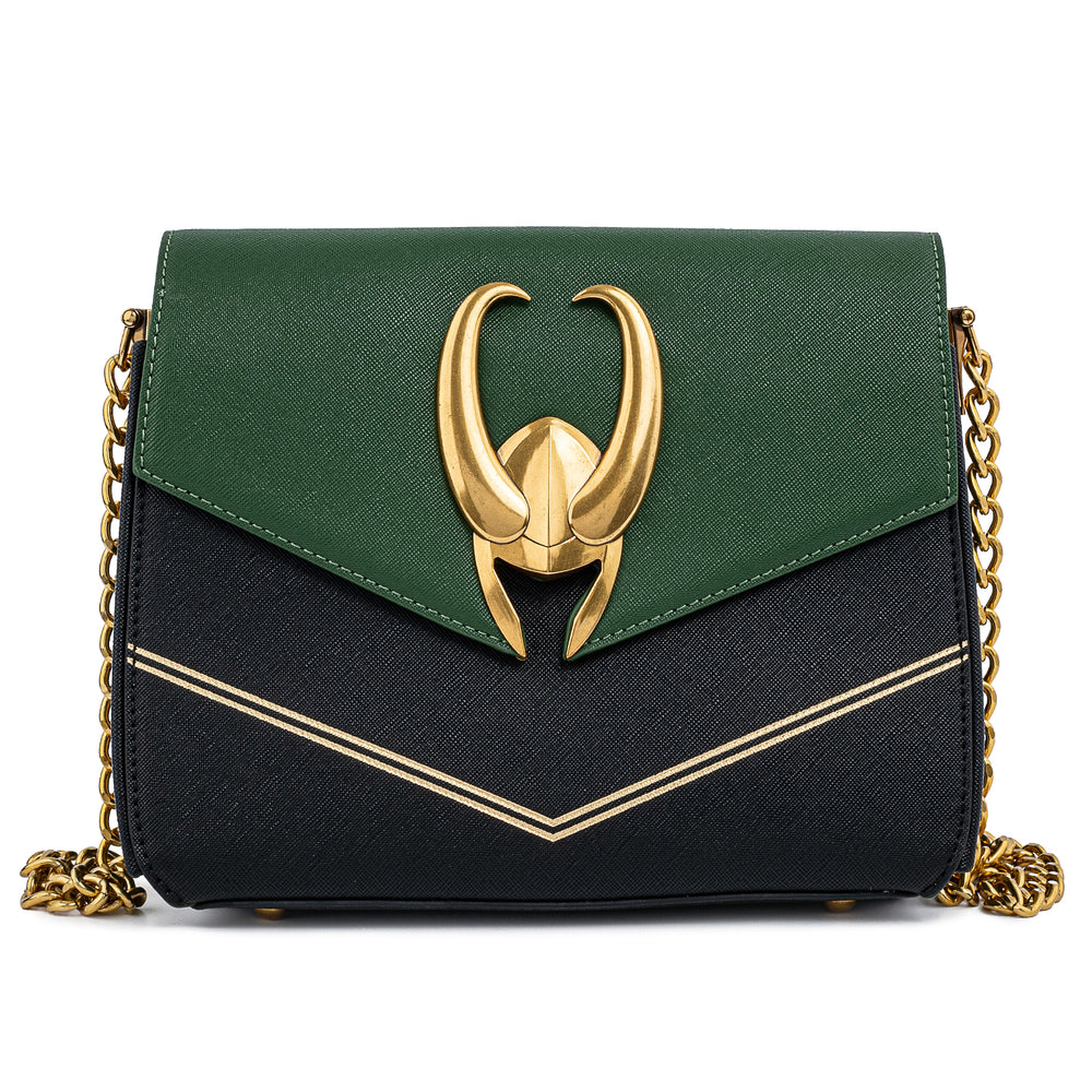 Marvel Loki Crossbody Bag Front View-zoom