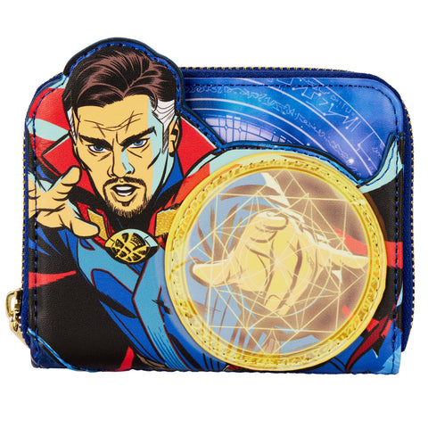 Doctor Strange Glow in the Dark Zip Around Wallet Front View