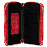 Avengers Floral Tattoo Zip Around Wallet Inside View