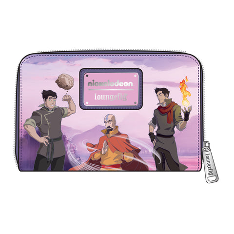 The Legend of Korra Zip Around Wallet Back View