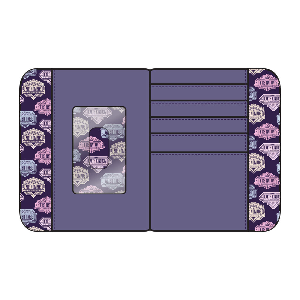 The Legend of Korra Zip Around Wallet Inside View-zoom