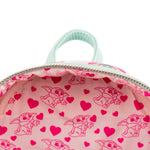 The Mandalorian Grogu Hearts Mini Backpack Inside Lining View