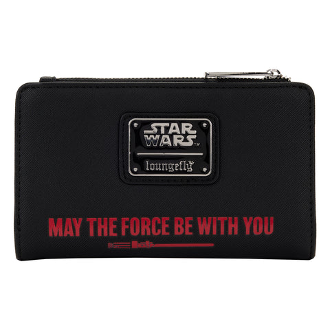 Star Wars Prequel Trilogy Flap Wallet Back View