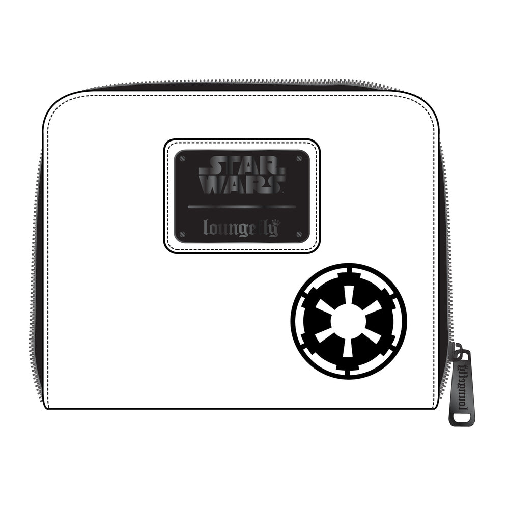 Stormtrooper Lenticular Cosplay Zip Around Wallet Back View-zoom