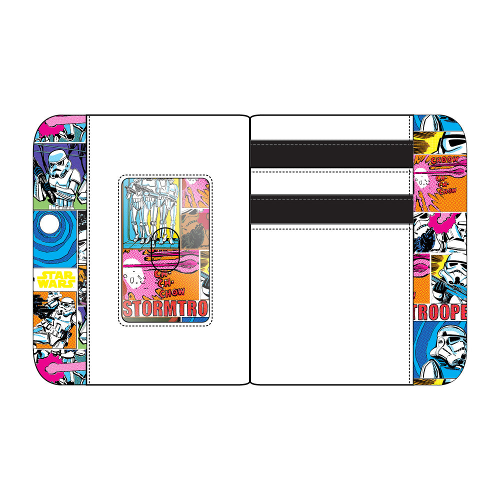 Stormtrooper Lenticular Cosplay Zip Around Wallet Inside View-zoom