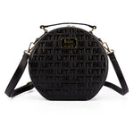 The Beatles Let It Be Vinyl Record Crossbody Bag Back View