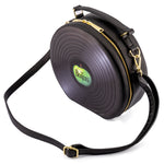 The Beatles Let It Be Vinyl Record Crossbody Bag Top Side View