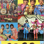 The Beatles Sgt. Pepper's Lonely Hearts Club Band Crossbody Bag Inside Lining View