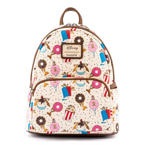 Disney Chip and Dale Sweet Treats Mini Backpack Front View