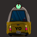 Exclusive - Toy Story Pizza Planet Truck Glow and Light Up Mini Backpack Front Glow and Light Up View