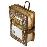 Sleeping Beauty Pin Trader Backpack Top Side View