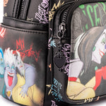 Villains Club Mini Backpack Closeup Zipper Charm View