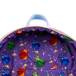 Sleeping Beauty Castle Mini Backpack Inside Lining View