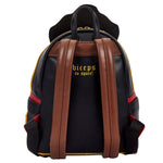 Beauty and the Beast Gaston Villains Scene Mini Backpack Back View