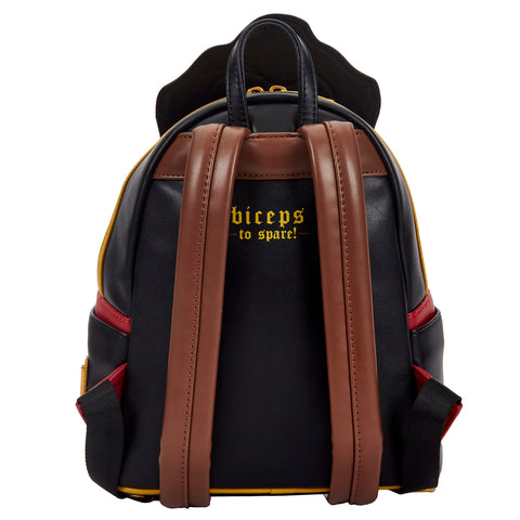 Beauty and the Beast Gaston Villains Scene Mini Backpack Back View