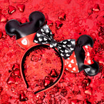 Mickey and Minnie Mouse Love Ears Headband Lifestyle View