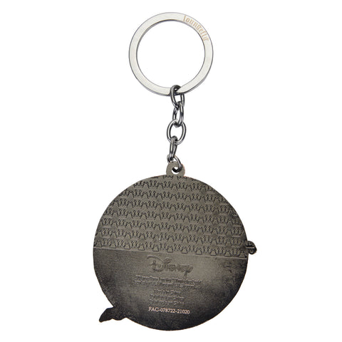 Winnie the Pooh Picnic Scene Keychain Back View
