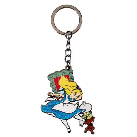 Alice in Wonderland Keychain Front View