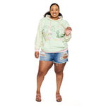 Bambi and Flower Spring Time Hoodie Full Length Front Model View