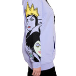 Villains Club Good to be Bad Hoodie Closeup Side Model View