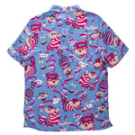 Loungefly Disney Alice in Wonderland Cheshire Cat Camp Shirt Back Flat View