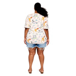Bambi Spring Time Tee Full Length Back Model View