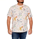 Bambi Spring Time Tee Closeup Front Model View