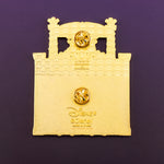 Disney Princess Tiana's Palace Collector Box Glow in the Dark Layered Enamel Pin Back View