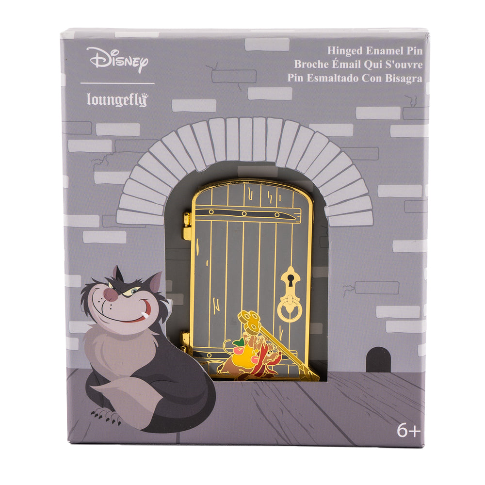 Cinderella Door Evil Stepmother Hinged Pin Front View in Box-zoom