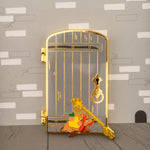 Cinderella Door Evil Stepmother Hinged Pin Front View