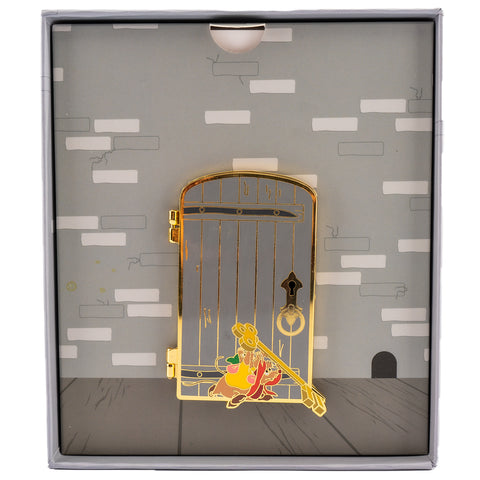Cinderella Door Evil Stepmother Hinged Pin Front View without Cover in Box