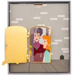 Cinderella Door Evil Stepmother Hinged Pin Front View Open without Cover in Box