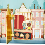 Ratatouille Gusteau's Restaurant Hinged Pin Closeup Open View