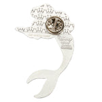 The Little Mermaid Cave 4pc Pin Set Back View