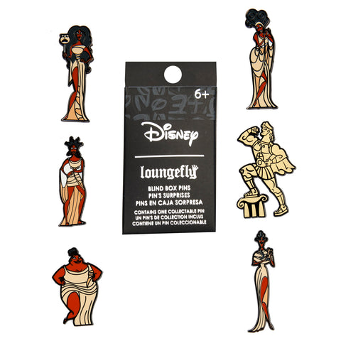 Hercules Muses Blind Box Pin Front View