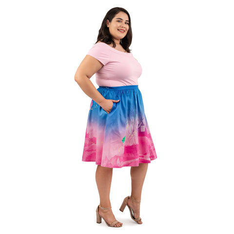 Disney Stitch Shoppe Sleeping Beauty "Sandy" Skirt Side Full Model View