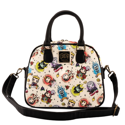 Funko Pop! by Loungefly Disney Villains Tattoo Crossbody Bag Back View