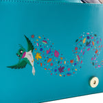 Pocahontas Just Around the Riverbend Crossbody Bag Inside Flap View