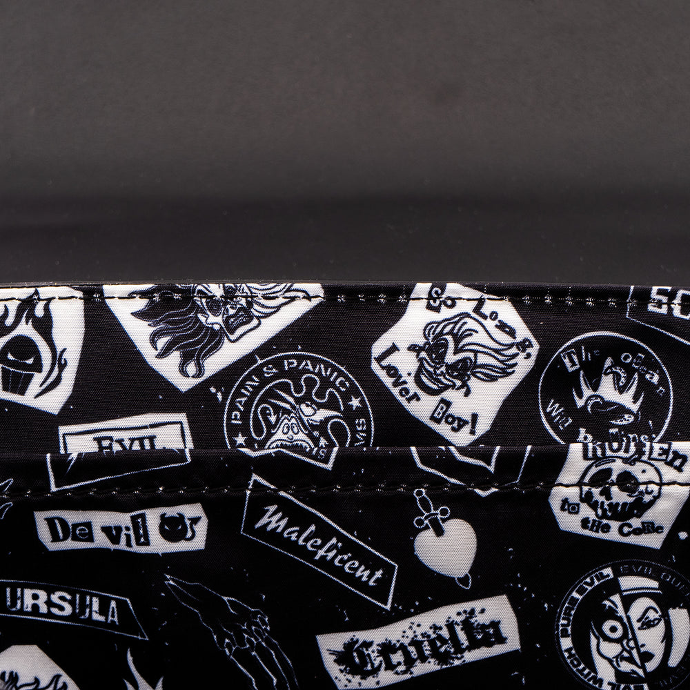 Villains Club Crossbody Bag Inside Lining View-zoom