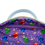 Sleeping Beauty Castle Crossbody Bag Inside Lining View