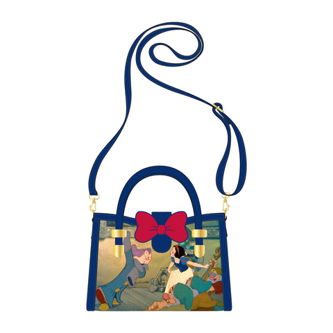 Snow White Scenes Crossbody Bag Front View